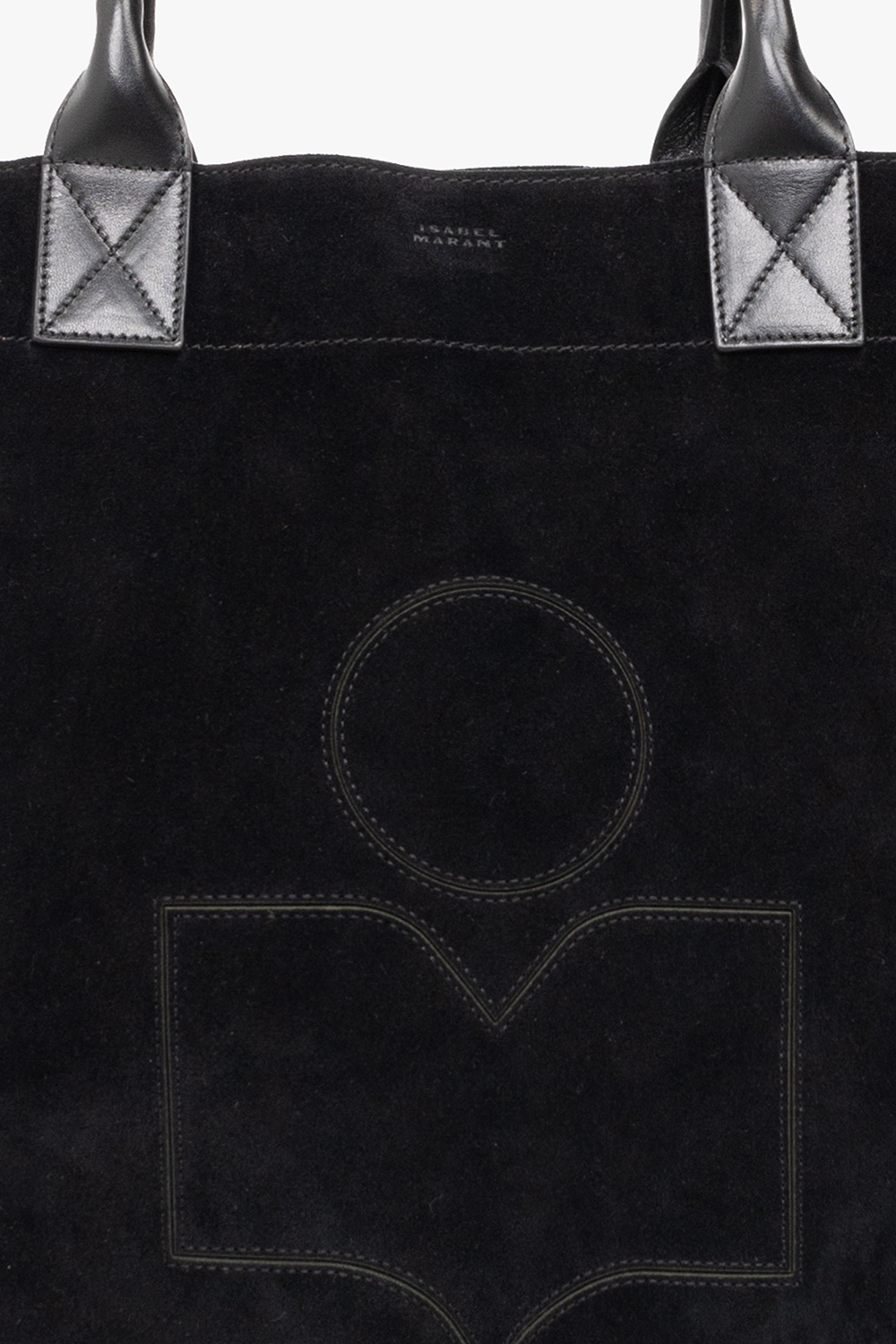 ISABEL MARANT イェンクショッパーバッグ Yenky Zipped bag Woman black | ISABEL MARANT Official online